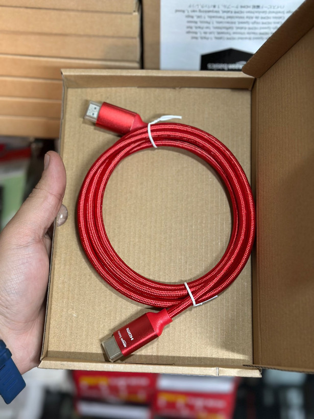 کابل HDMI 8K برند Amazon کنفی 1.8 متر تک و عمده