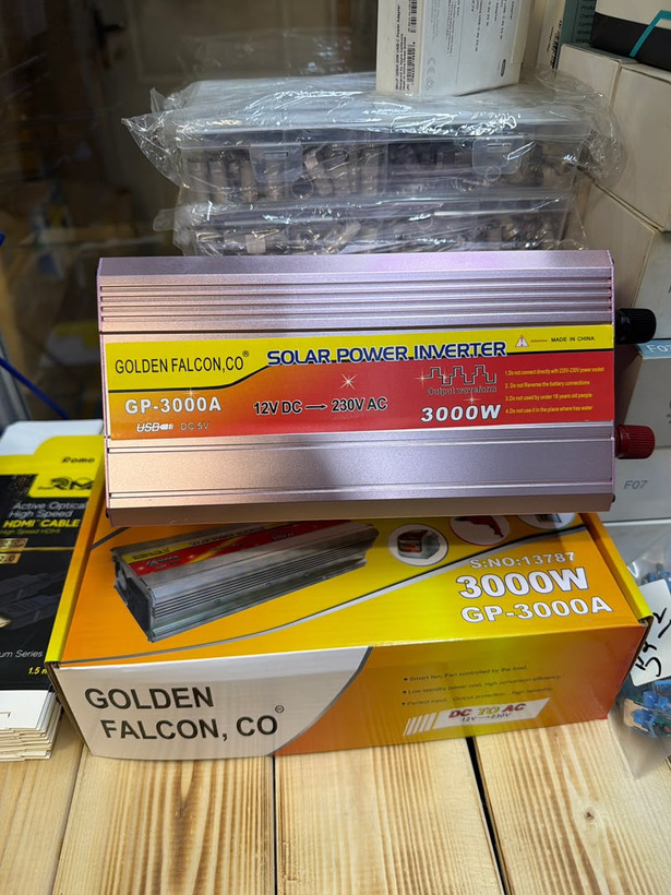 مبدل برق 3000 وات 12V به 230V تک و عمده
