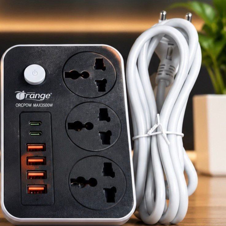 سراهی برق UK اورنج 2 متری USB,TYPE-C
